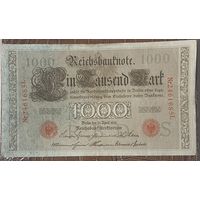 Банкнота 1000 марок 1910 год. Германская империя.