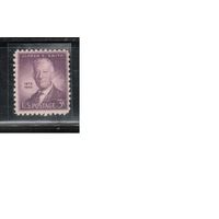 США-1945, (Мих.542 ), **   , Личности (одиночка),