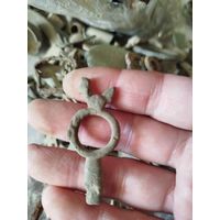 Редкий старинный ключик с петушком,с рубля