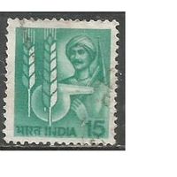 Индия. Крестьянин. 1980г. Mi#818.