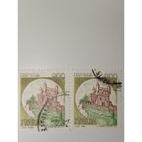 Италия 1980 Замок Сен-Пьер (XII век).