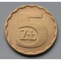 Польша, 5 злотых 1984 г.