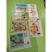 Вкладыши разные лот