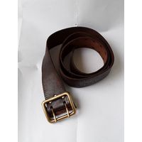 Ремень с пряжкой  офицерский портупея  кожа