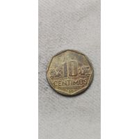 Перу 10  сентимос 2021