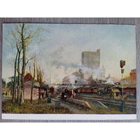 1955. Кузнецов. На узловой станции