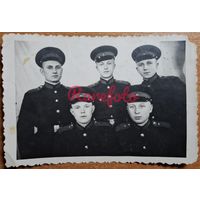 1950-е курсанты ВВС служба форма подписана