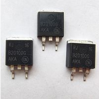 MBRB20100CTG. Диодная сборка Шоттки, 2 диода, общий катод, 100В, 10А. MBRB20100