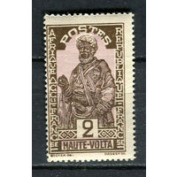 Французские колонии - Верхняя Вольта - 1928 - Местные житель 2С - [Mi.44] - 1 марка. MNH.  (Лот 4HF)-T41P9
