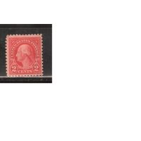 США-1922, (Скотт.554),  ** , Стандарт, Президенты,Вашингтон  перф. 11