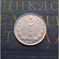 2 риала 1978 Иран #01 XF