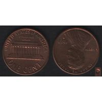 США km201 1 цент 1977 год (D) (_8 ТОРГ ЛЮБОЙ
