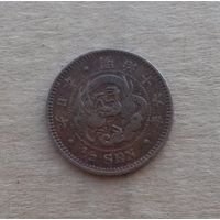 Япония, 1/2 сена 1883 г., период Мэйдзи (1868-1912)