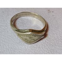 С рубля без мц. колечко номер 1. Звезда875пр. :1Е. диам 1.8см.