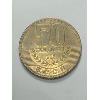 Коста Рика 50 колон 2015 года .