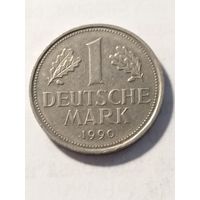 Германия 1 марка 1990 F