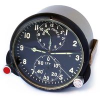 Авиационные бортовые часы АЧС-1М (1976 г.) НА ХОДУ
