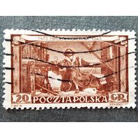 Марка Польша 1953 год Коперник