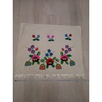 Занавеска вышитая старинная