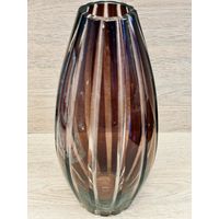 Нечастая ваза Нёман двухслойного стекла  1960х