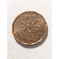 Канада 1 цент 1982
