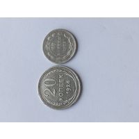 20 копеек 1924 г 10 копеек 1923 г. С 1 рубля.