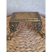 Старинная латунная подставка Франция С рубля