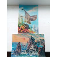 Стерео открытка Корея , старые