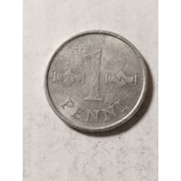 Финляндия 1 пенни 1973