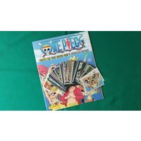 Альбом для наклеек PANINI One Piece и полный сет наклеек