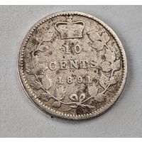 1891 год Канада серебро