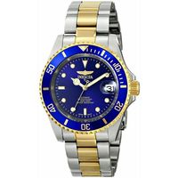 Часы Invicta Pro Diver в стиле Rolex Submariner, новые с автоподзаводом. Механика. Водостойкость 200 м по ISO 22810.