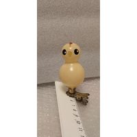 Ёлочная игрушка. Цыпленок на прищепке.