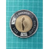 Кюрасао 1 гульден 2025 г.