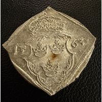 16 эре. Клиппинг 1563, Стокгольм, Эрик XIV 1560–1568 гг. Швеция.  Серебро. Редкость