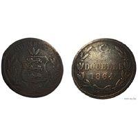 БЕЙЛИВИК ГЕРНСИ. 8 ДУБЛЕЙ 1864.