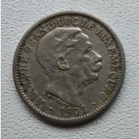 Люксембург 10 сантимов, 1901 1-2-8