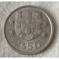 Португалия. 2.50 эскудо 1982 года.