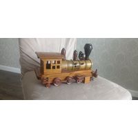 Паровоз винтаж интерьер коллекция с рубля!