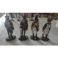 Солдатики. Дель Прадо. Олово.