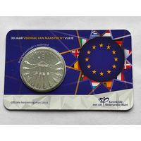 30 лет договору о создании Евросоюза, NL, UNC-качество в coincard.