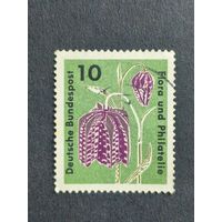 Германия 1963. Флора и филателия