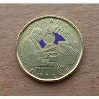 Канада, доллар 2022 г., Оскар Питерсон, цветная вставка