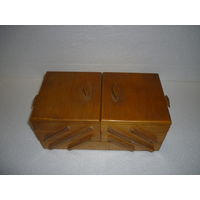 Раскладная Шкатулка Гармошка СССР Дерево