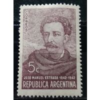 АРГЕНТИНА\185с\  1942 писатель