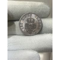 3 пфеннинга 1871 C UNC! редкая в таком состоянии, много лотов