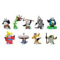 Фигурки из серии "Панда кунг фу 3" киндер