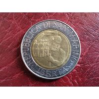 500 лир Сан-Марино 1994 г.