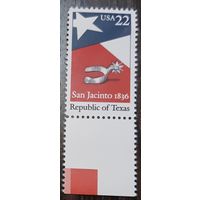 1986  150-летие независимости Техаса (Сан-Хасинто1836)  США