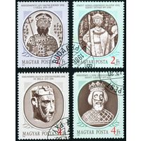 Венгерские короли Венгрия 1986 год 4 марки